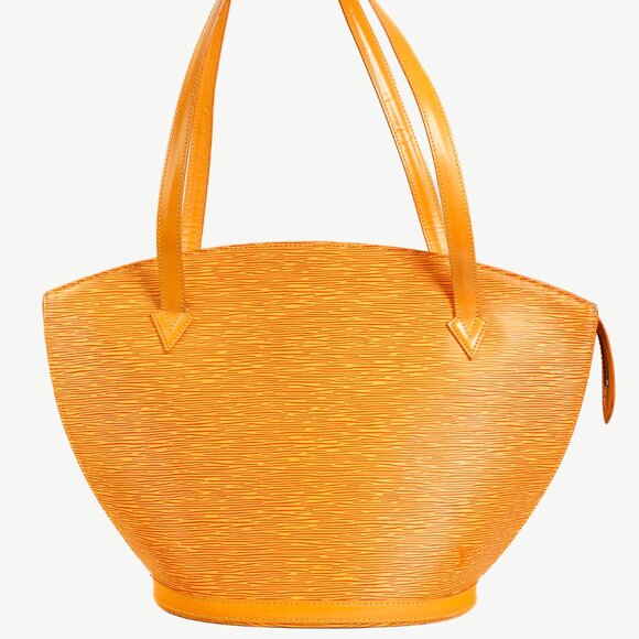 Louis Vuitton Vintage Epi Leather Saint Jacques GM in Marigold Yellow - Picture 1 of 14
